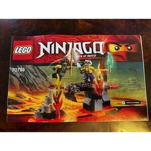 LEGO 70753 NINJAGO Instruction Manual ONLY Lava Falls